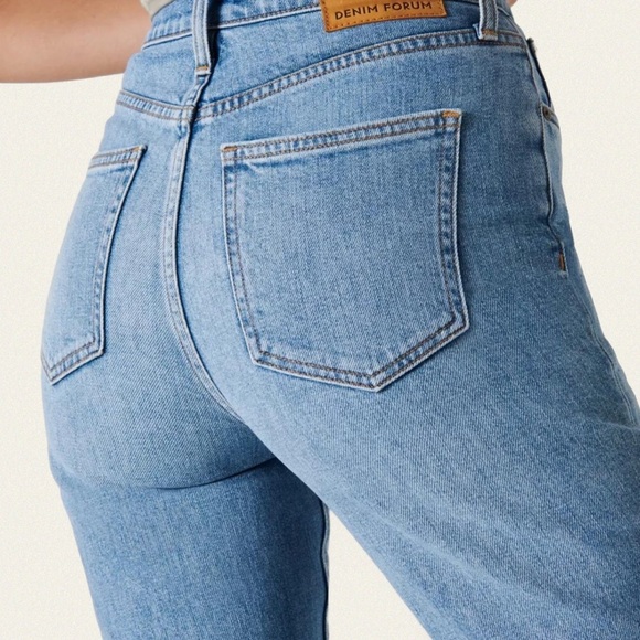 Denim Forum The Arlo High Rise Straight - Picture 3 of 11